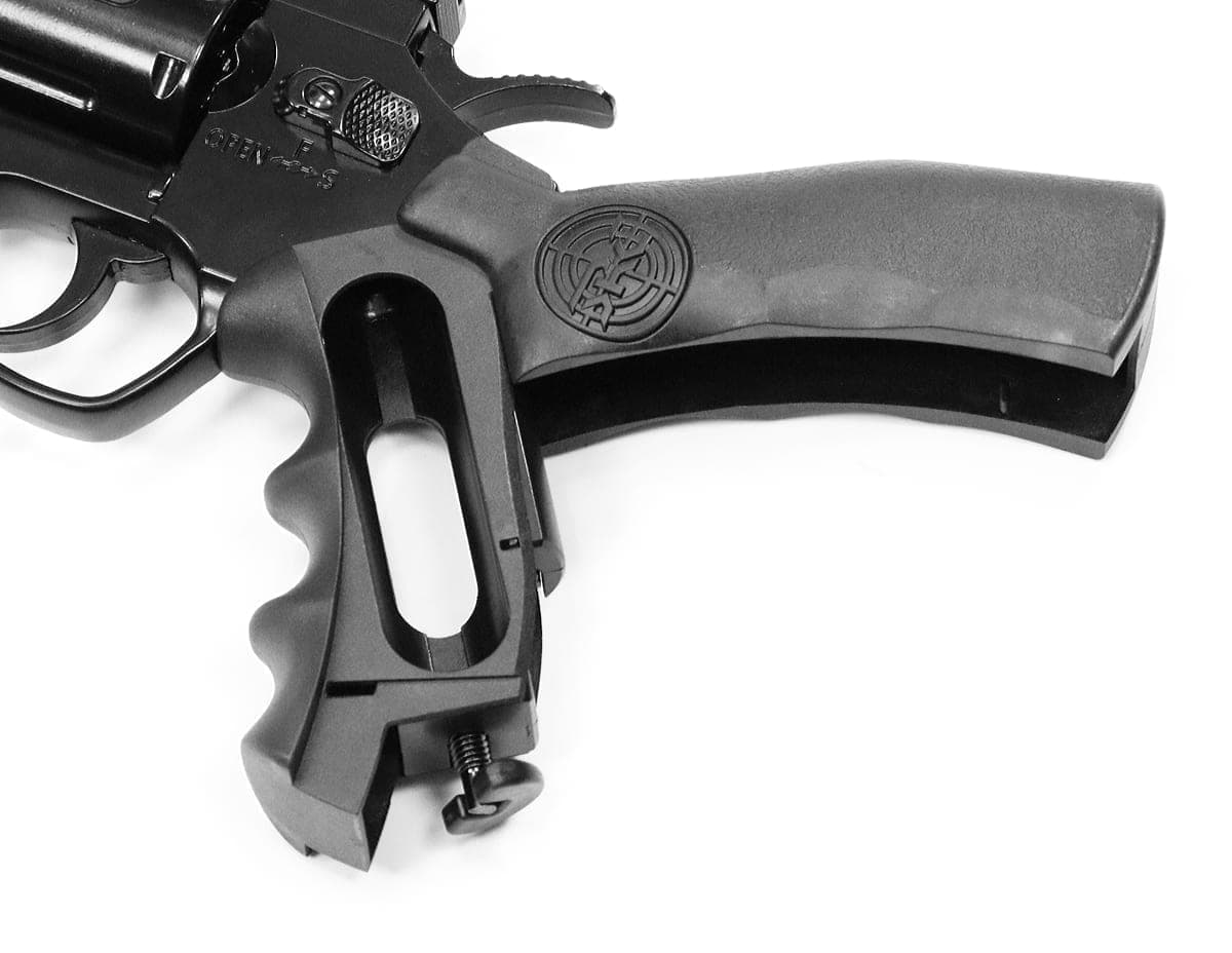 2.5 Inch Titan Full Metal CO2 Airsoft Revolver with Hard Case Blue — image 2