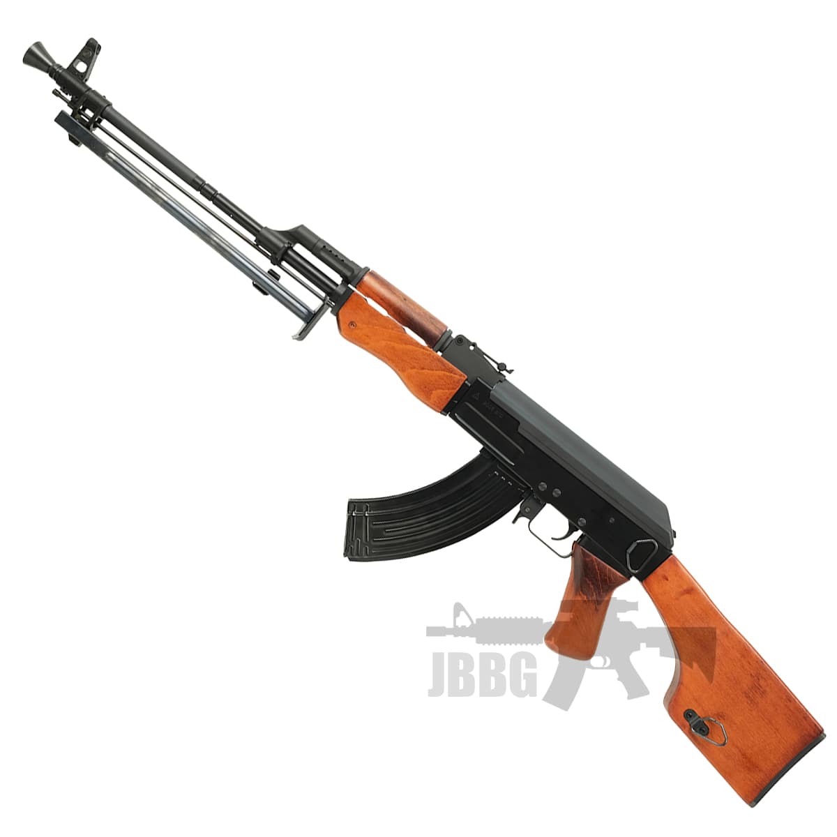 AK47 RPK Airsoft Gun Metal and Wood AEG Gen3 Blue — image 2