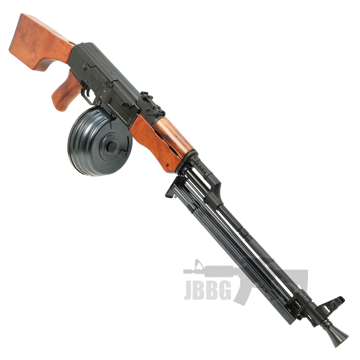 AK47 RPK Airsoft Gun Metal and Wood AEG Gen3 Blue — image 3