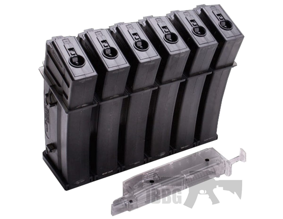G36 Airsoft Magazine x 6 Set