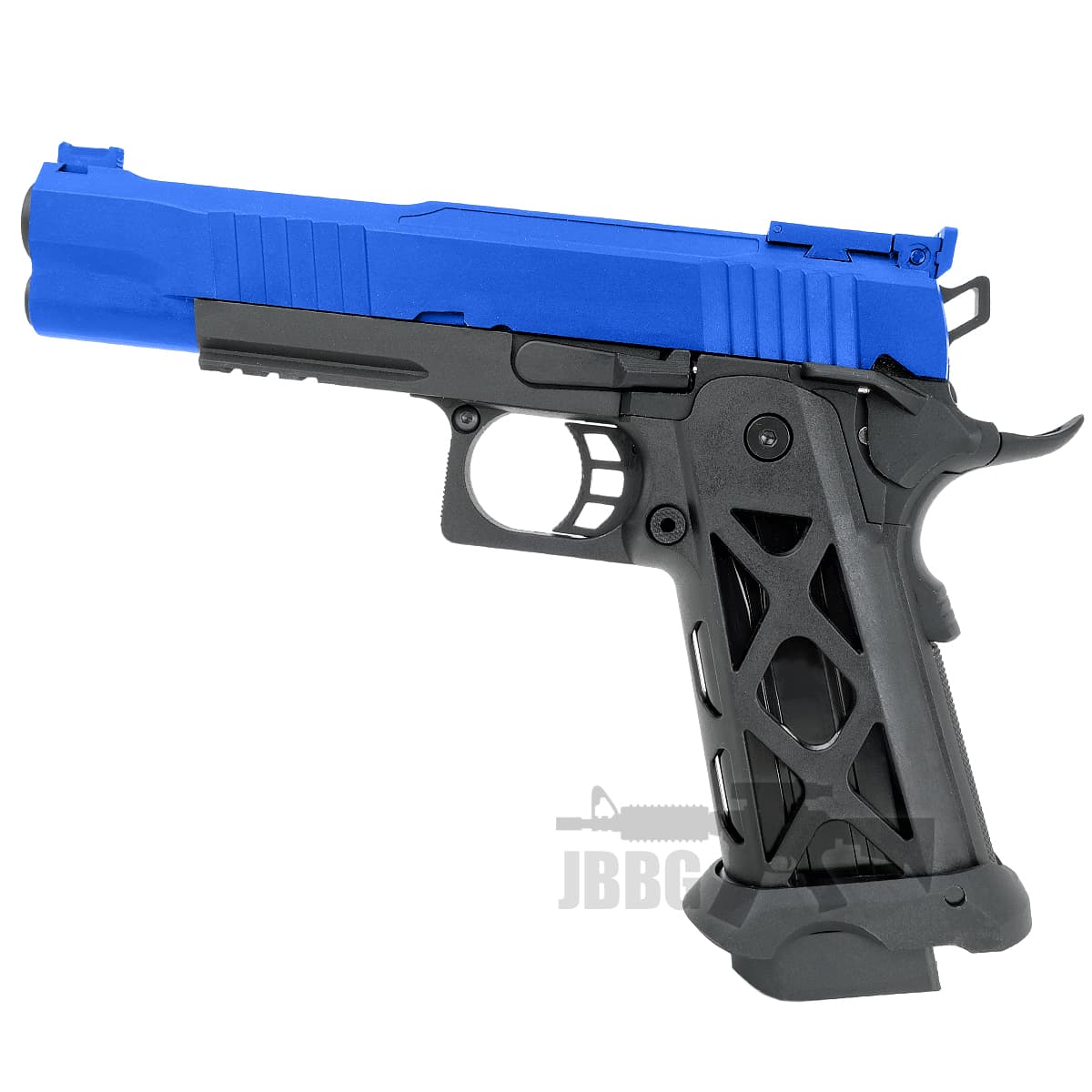 Helios 5.1 MKII Hi-Capa Gas Airsoft Pistol Blue