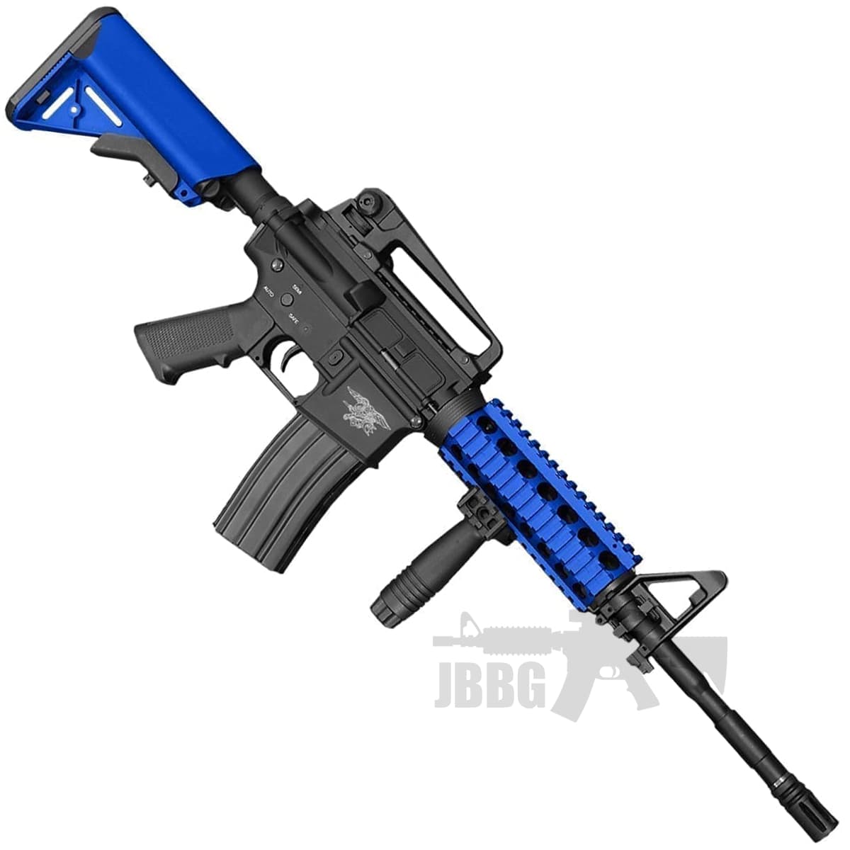 M4 RIS Gen3 0504 Airsoft Gun Blue