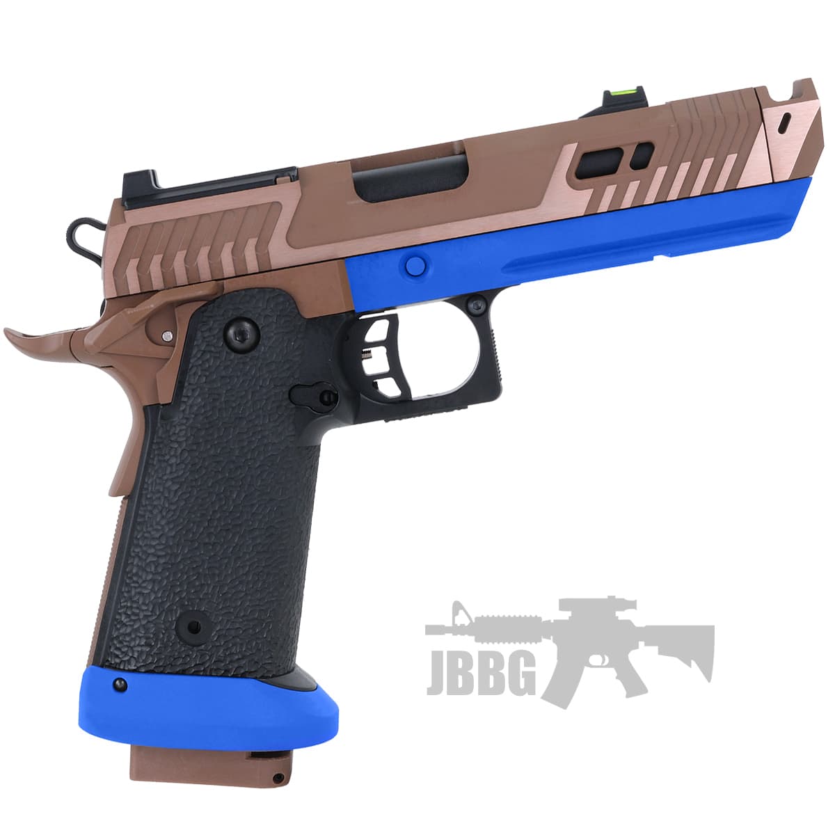 Sahara Viper Dual Power Blowback MOS Airsoft Pistol with Gas Mag Blue — image 2