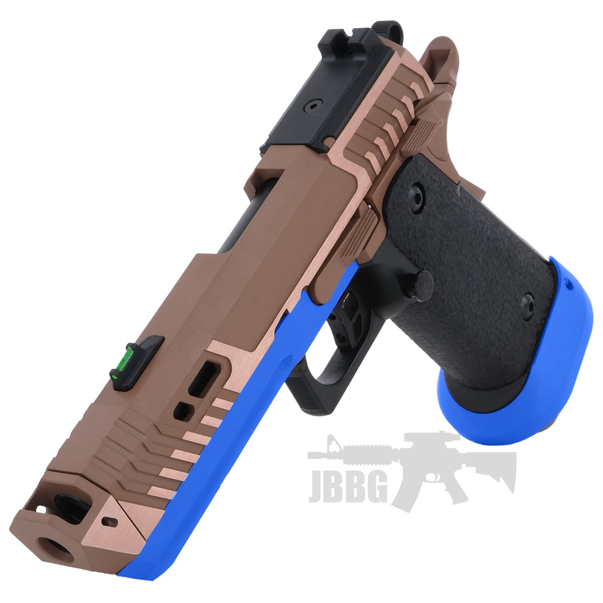 Sahara Viper Dual Power Blowback MOS Airsoft Pistol with Gas Mag Blue — image 3