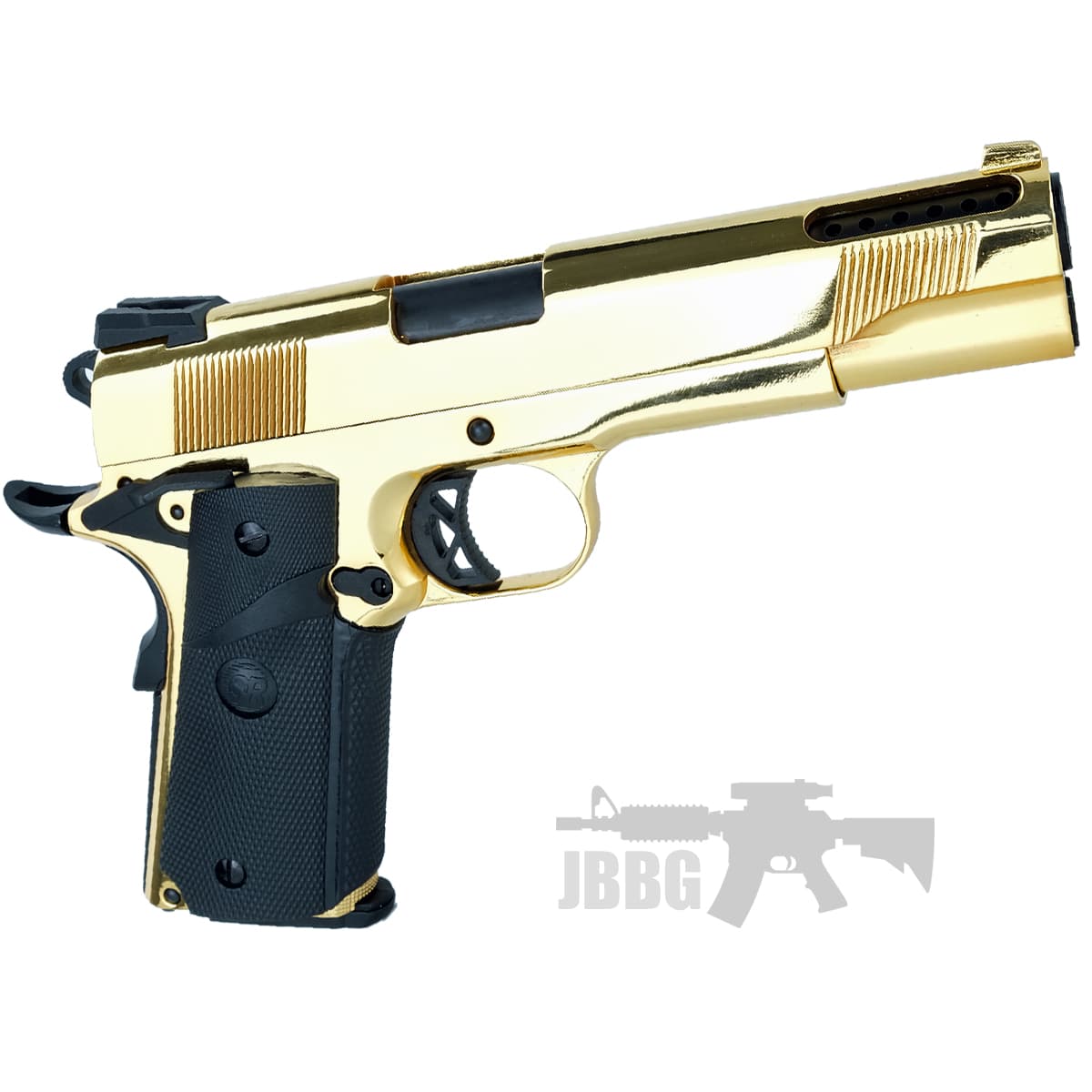 1911 Gas Blowback Golden Airsoft Pistol — image 2