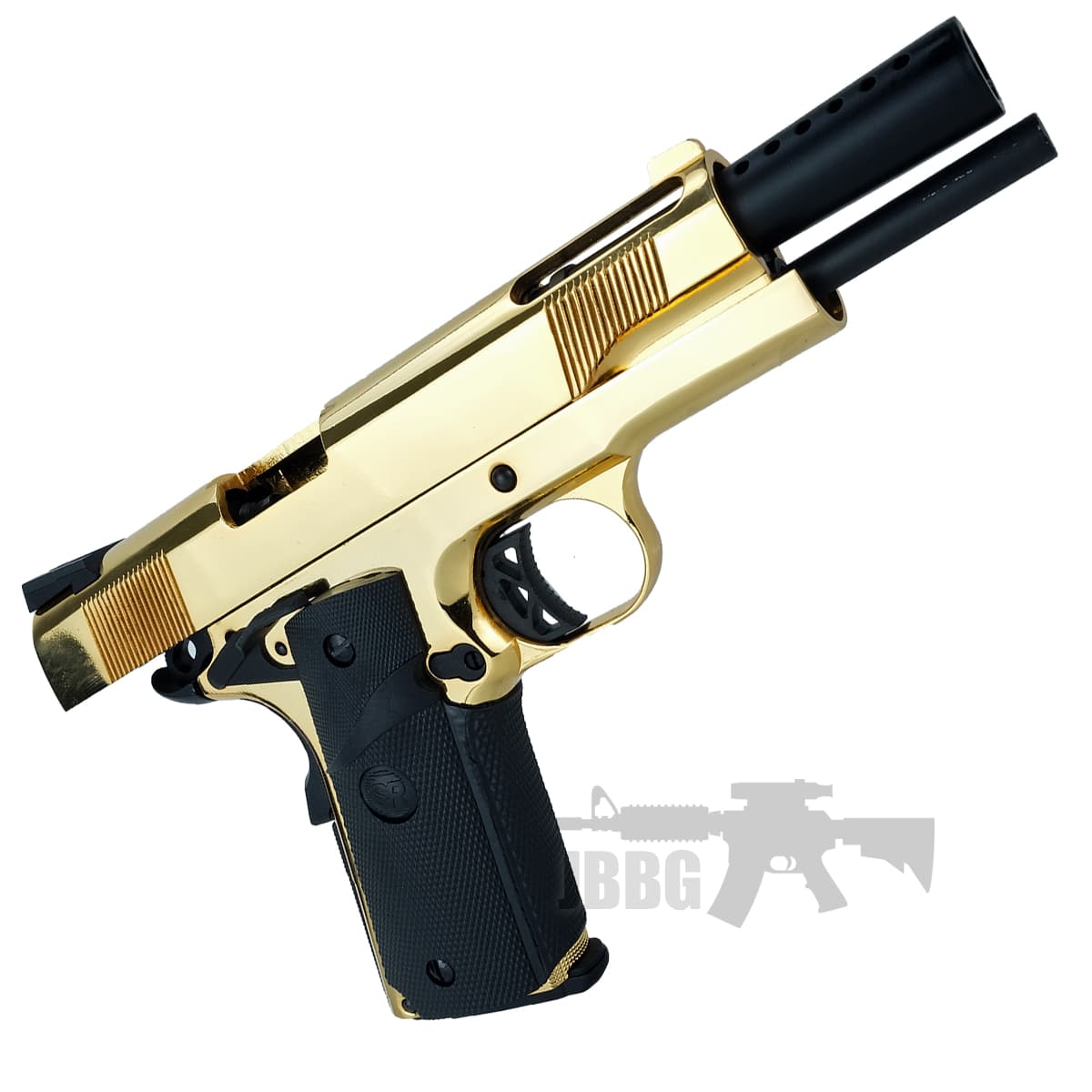 1911 Gas Blowback Golden Airsoft Pistol — image 3
