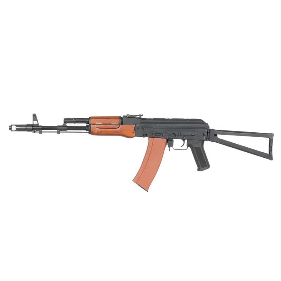 AKS74N G3 AEG Real Wood Steel Folding Stock