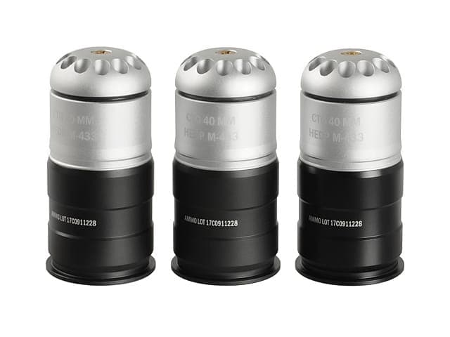 KIT 3 GRANATE IN METALLO DA 70BB – S&T