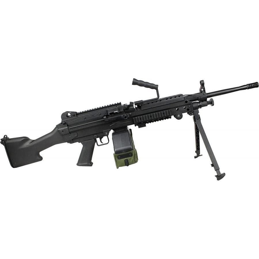 M249 MK2 SAW Sports Line AEG with Drum Magazine — image 2