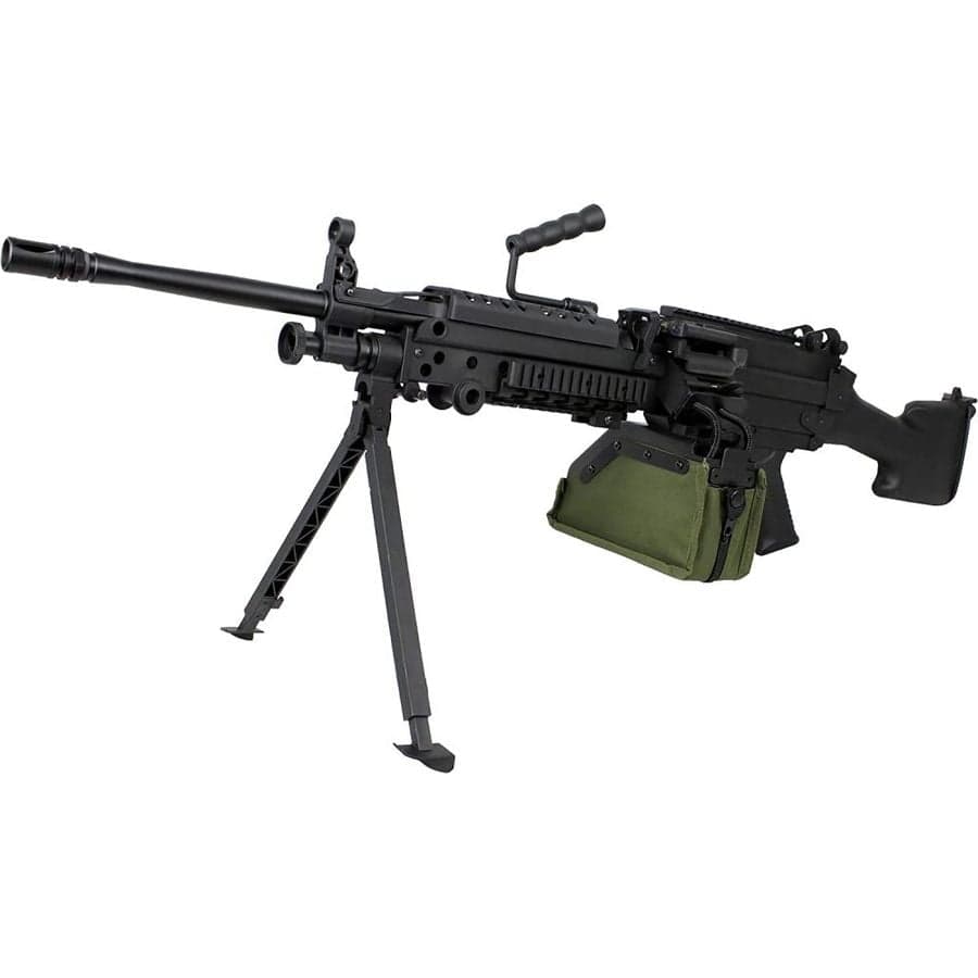 M249 MK2 SAW Sports Line AEG with Drum Magazine — image 3