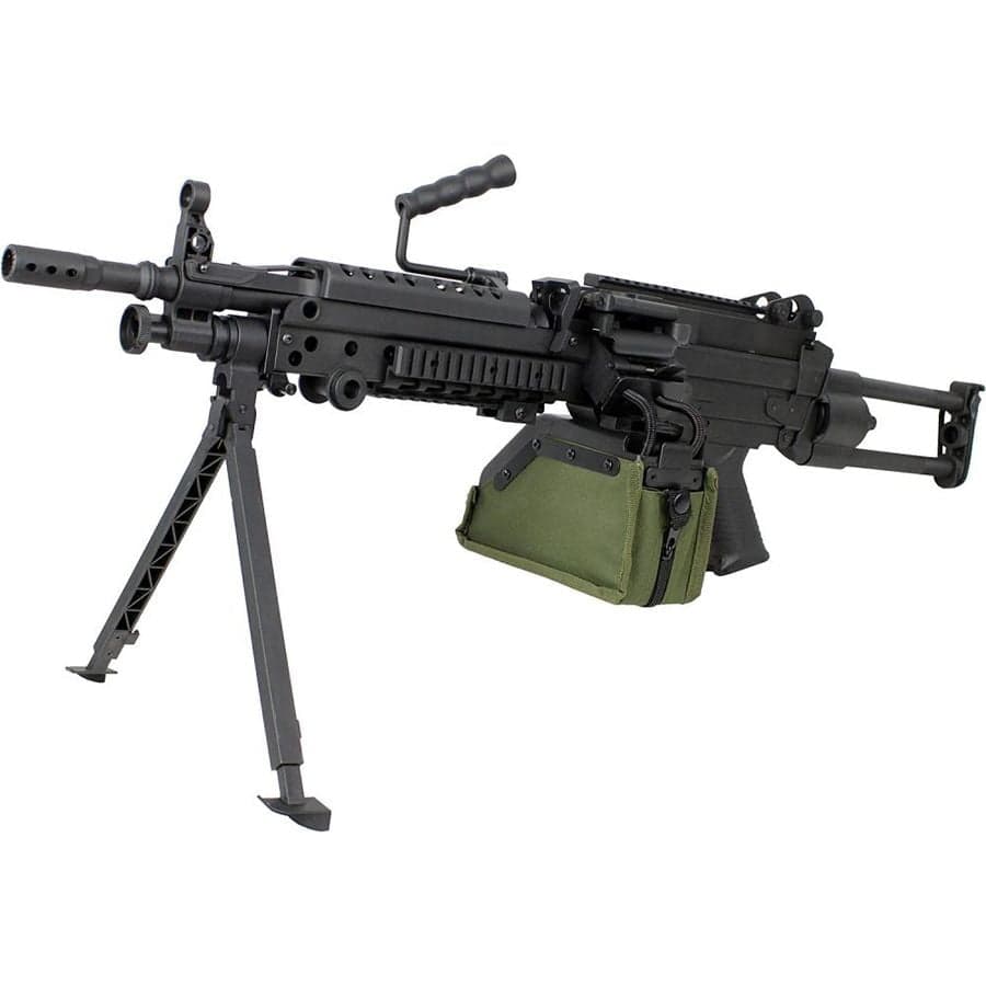 M249 Para Sports Line AEG with Drum Magazine — image 3