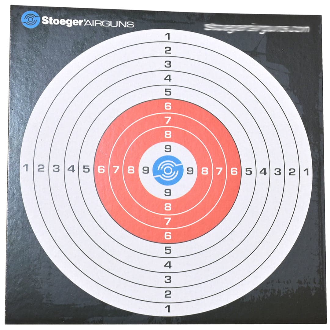 Shooting Paper Targets 14X14cm 100 Pack