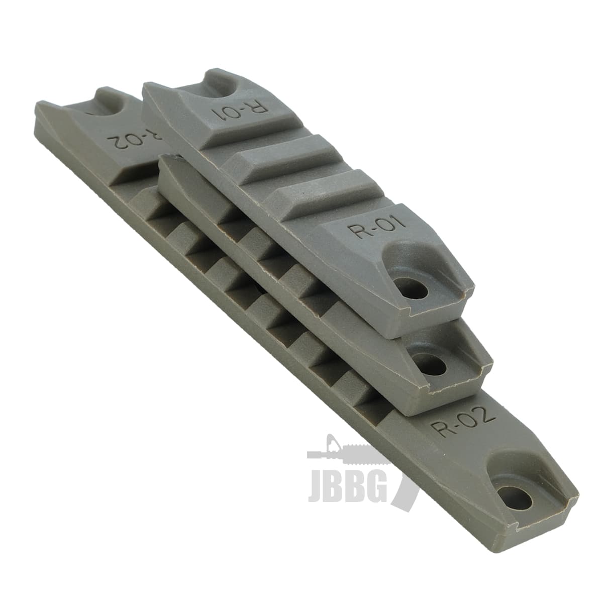 Tactical Nylon Picatinny Rail Set 3PCS — image 2