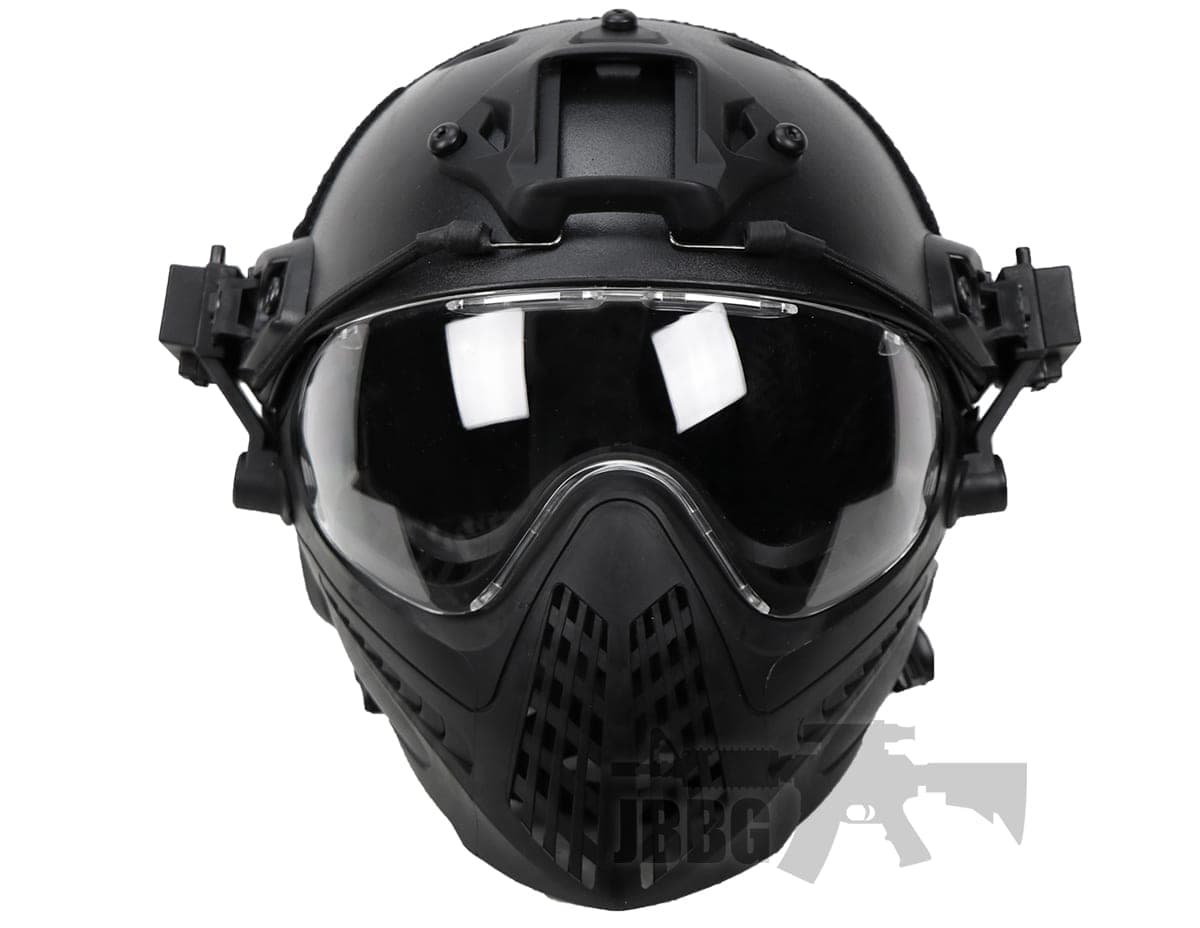 Piloteer Helmet and Mask for Airsoft Large — image 2