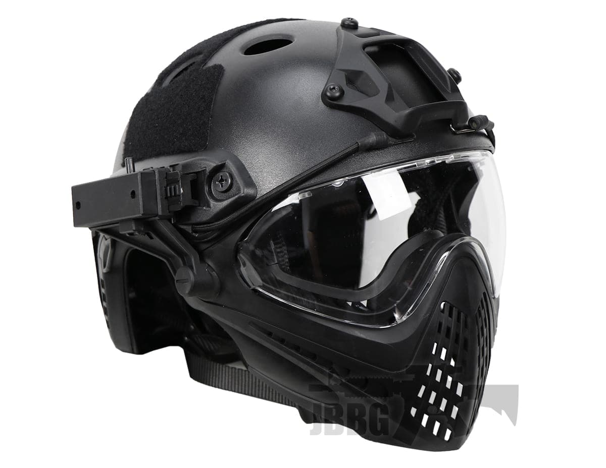 Piloteer Helmet and Mask for Airsoft Large — image 3