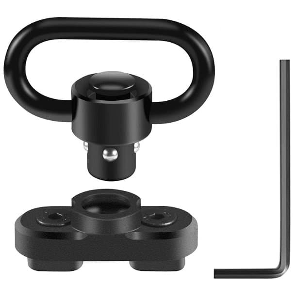 QD Sling Swivel with 3 Hole Mount - M-Lok