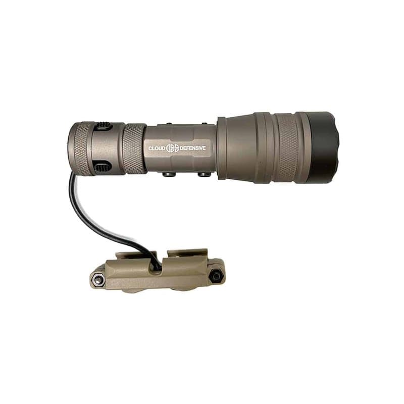 Rain Cloud Flashlight with Modular Switch RiS Mounted