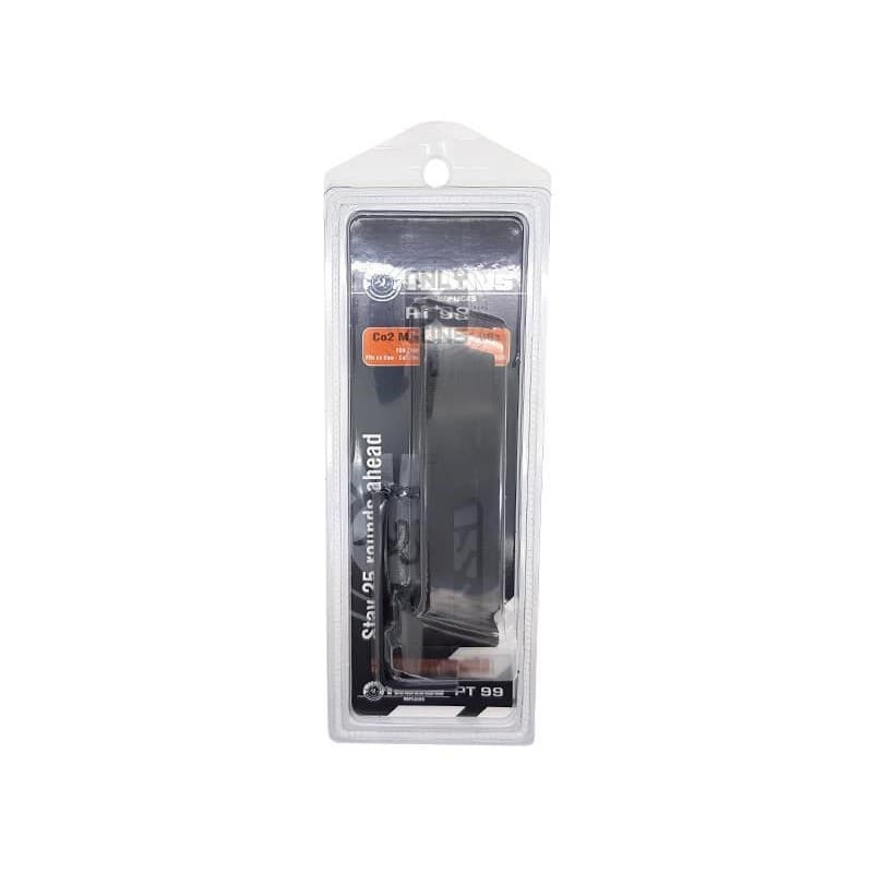 PT92 Hair Line Silver Co2 Magazine (25 Rounds – Cybergun – 215018) — image 2