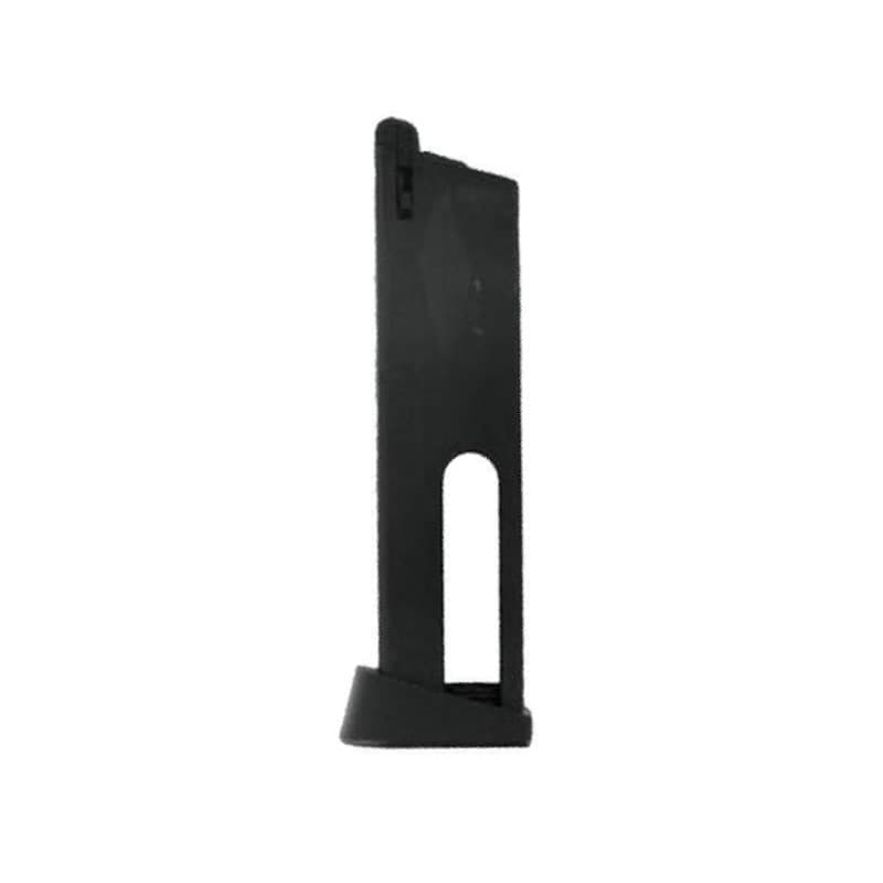 PT92 Hair Line Silver Co2 Magazine (25 Rounds – Cybergun – 215018)