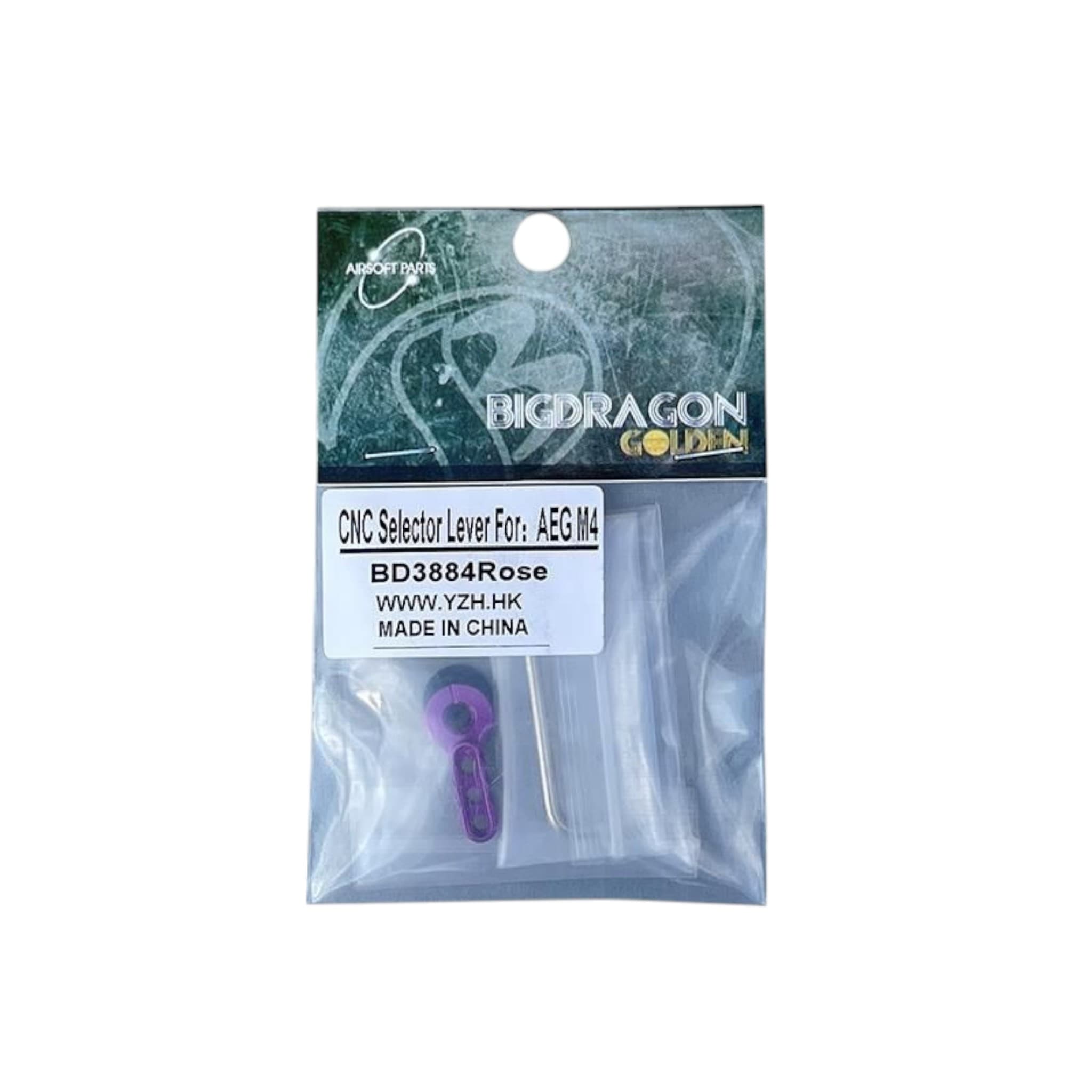CNC Selector Lever For AEG M4 (Rose)