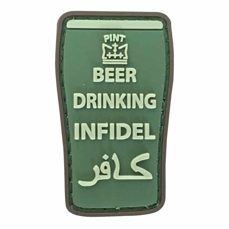 TPB Beer Drinking Infidel Patch — image 3