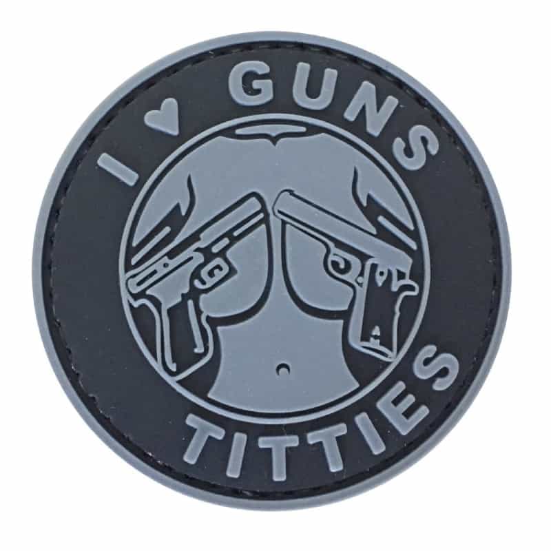 TPB I Love Guns & Titties Patch — image 2