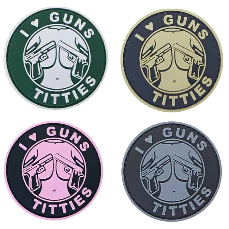 TPB I Love Guns & Titties Patch