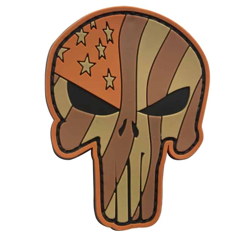 TPB Patriot Punisher Skull Patch