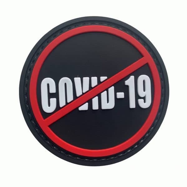 TPB Stop Covid 19 PVC Patch