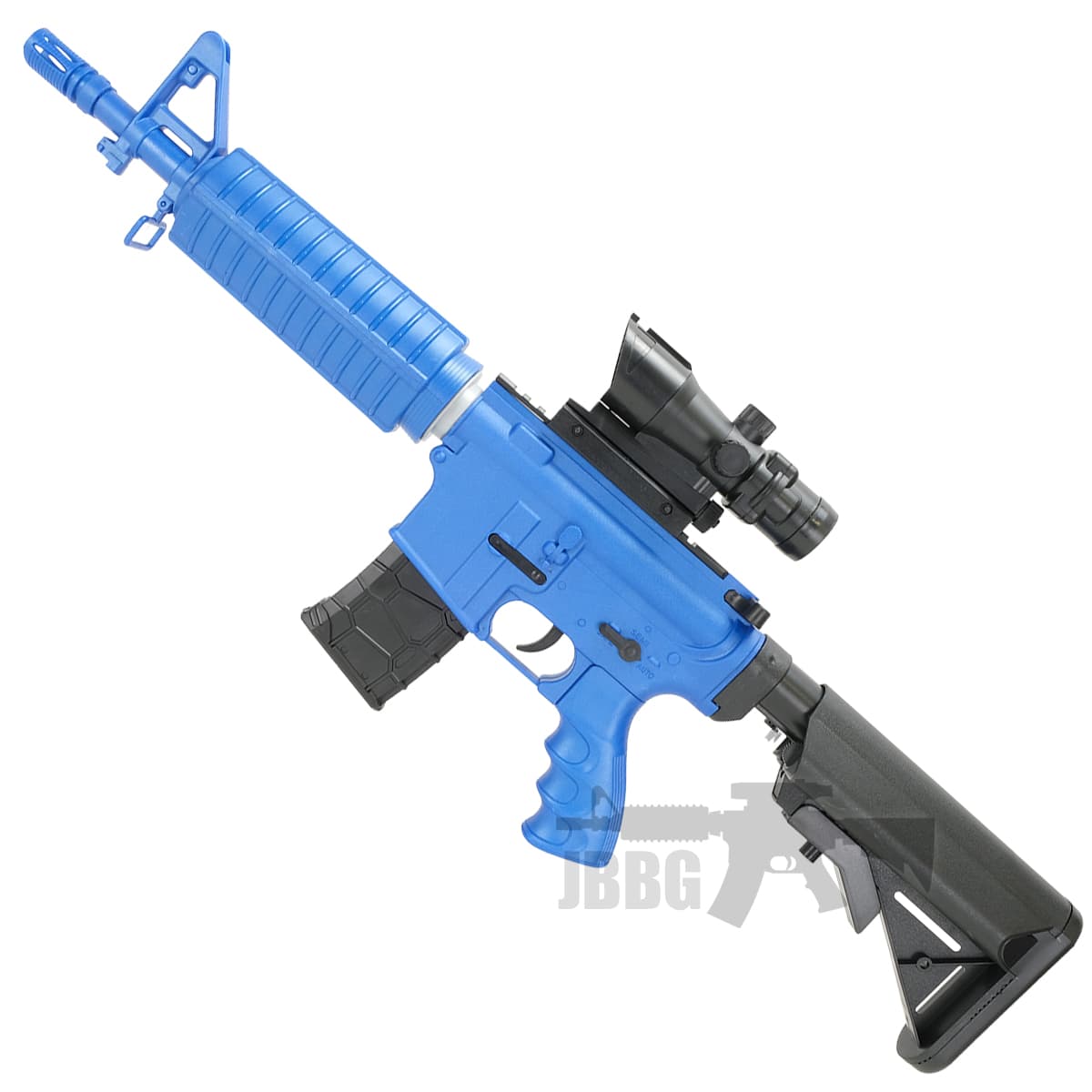 8908A CQB Spring M4 Airsoft BB Gun Blue — image 2