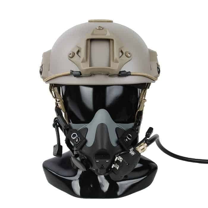 PHT Halo Air mask helmet mounted