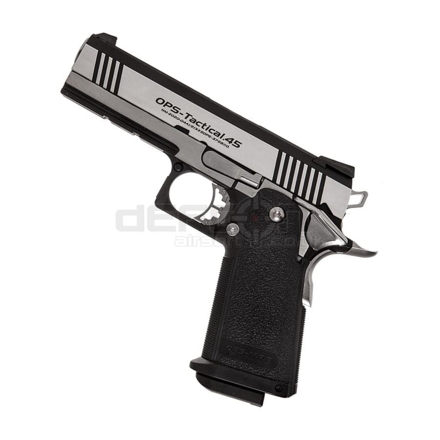 Hi-CAPA 4.3 Custom Dual Stainless GBB Pistol