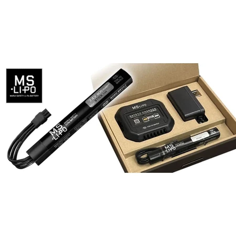 MS Li-Po 800mAh Battery & Charger – Starter Set