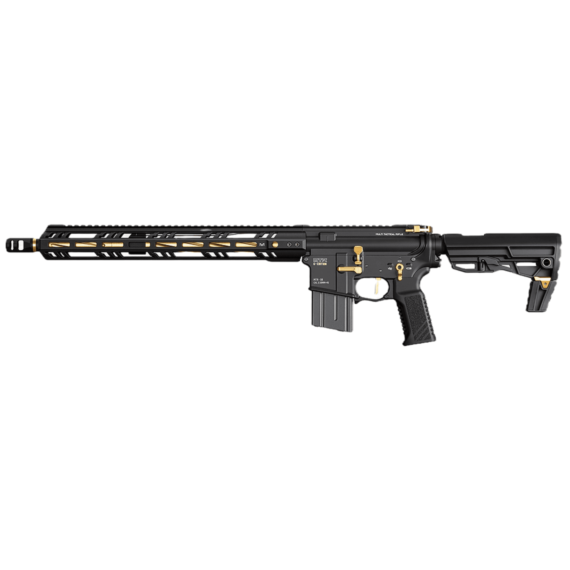 MTR-16 G Edition Gas Blowback MWS Rifle – Gold