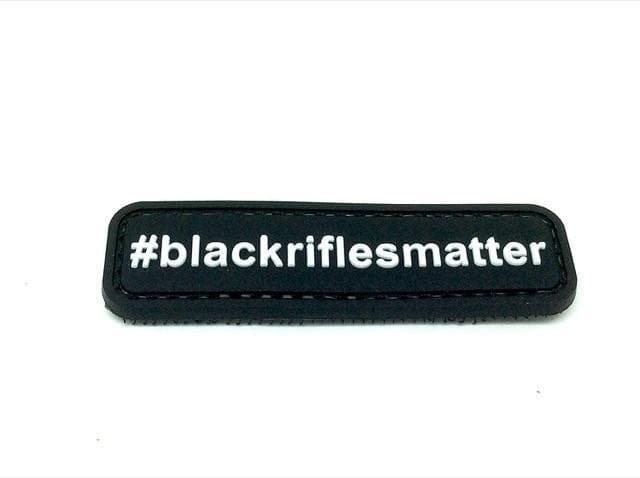 #BlackRiflesMatter PVC patch