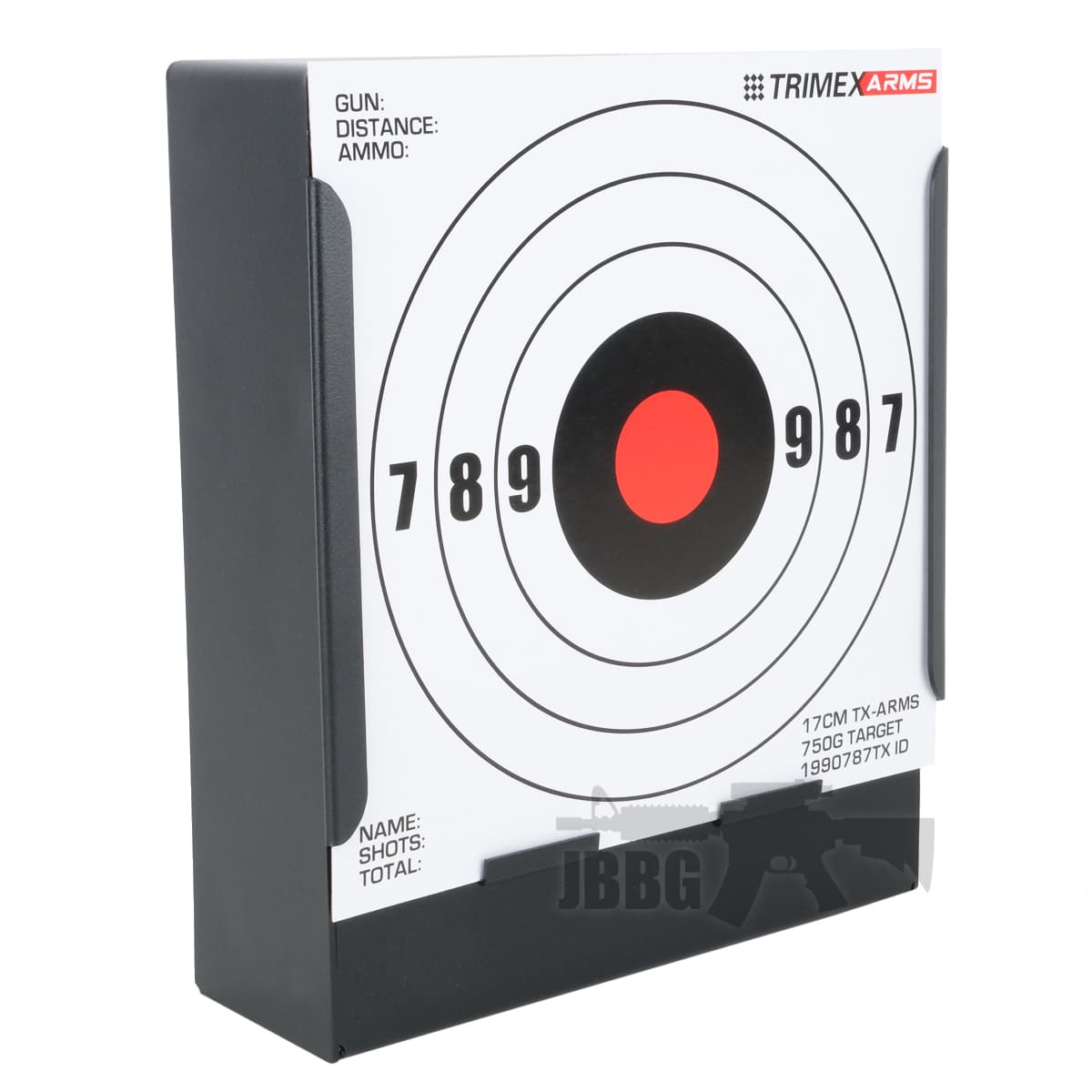 17cm Square Metal Target