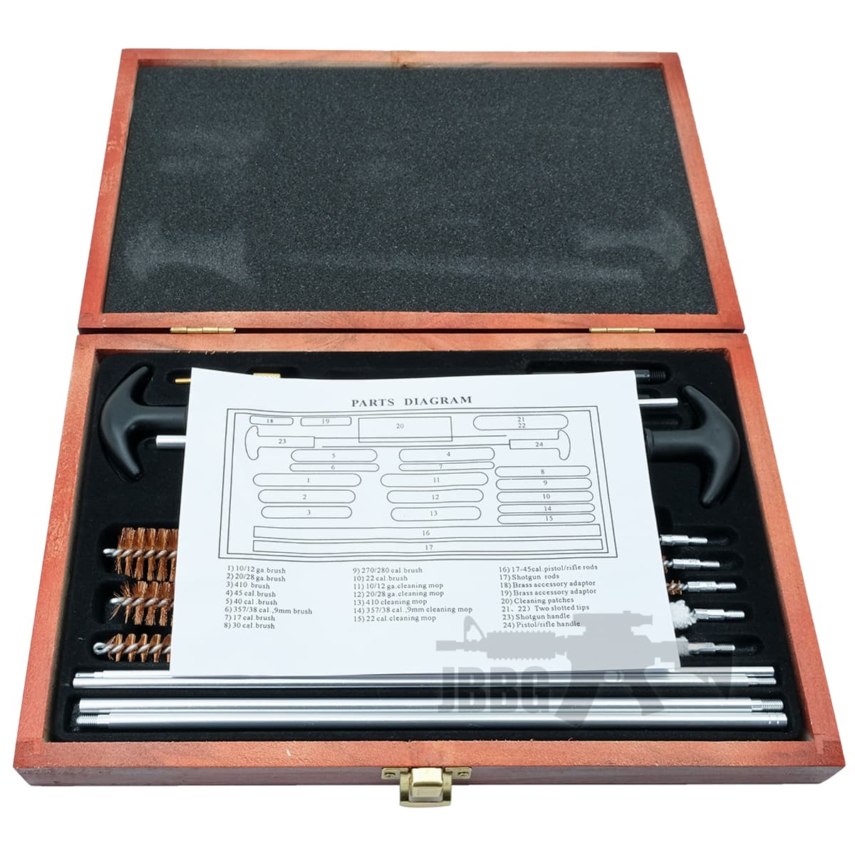 Gun Cleaning Kit Wood Case Large — image 2