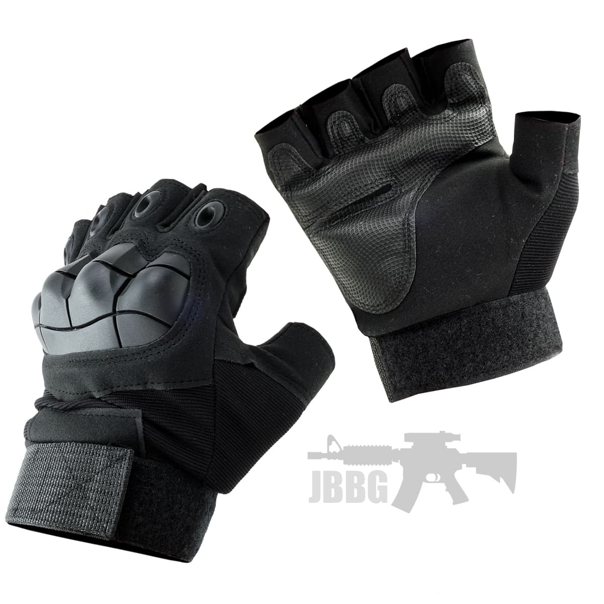 Protective Fingerless Gloves Medium