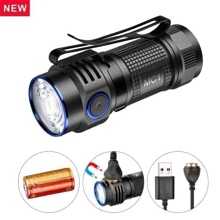 MC1 Rechargeable EDC Flashlight