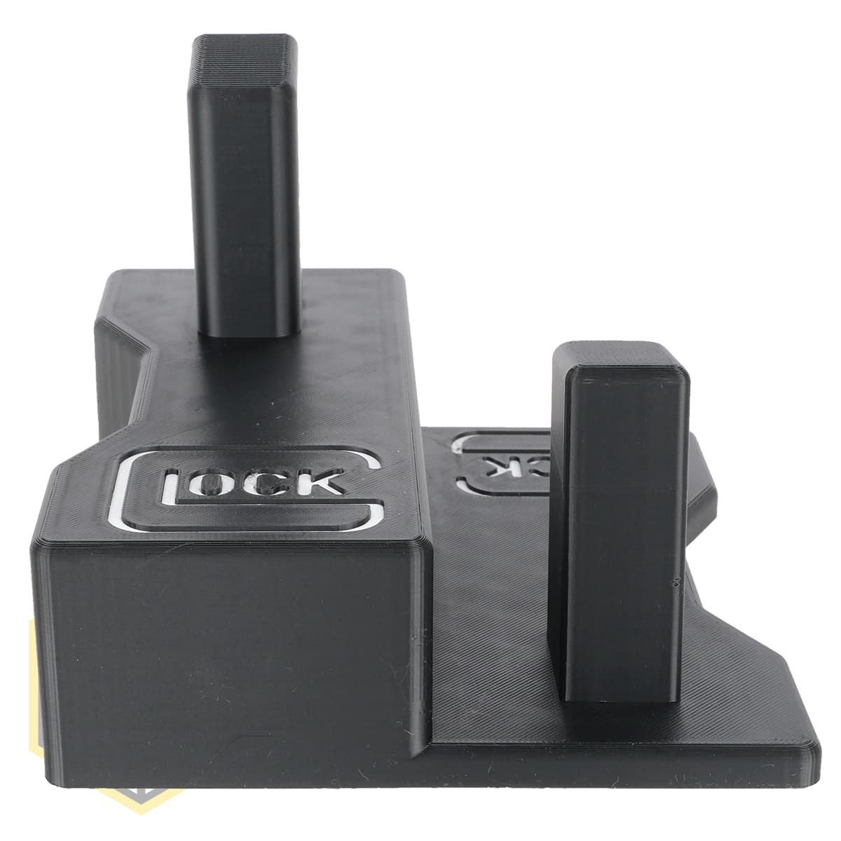 Display Glock Pistol Stand with White Logos (0806) 040 — image 3
