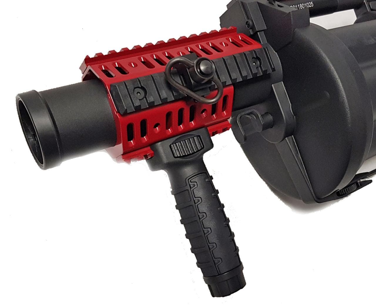 Tone ICS Long MGL 6 Round Grenade Launcher – Red — image 2