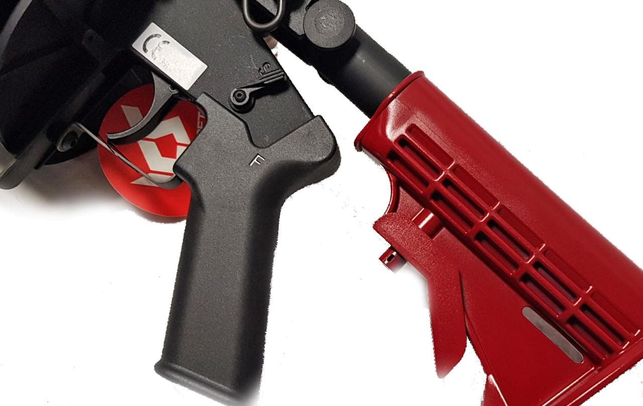 Tone ICS Long MGL 6 Round Grenade Launcher – Red — image 3