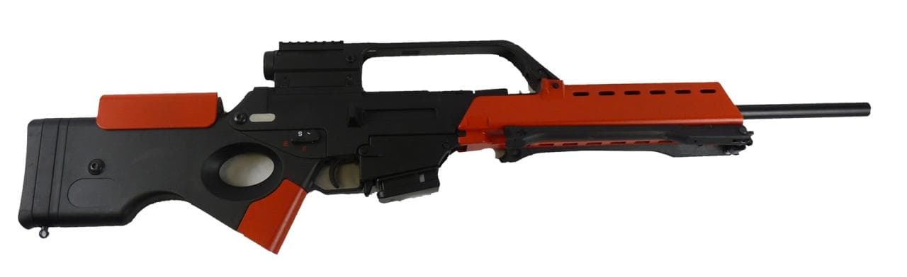 Tone JG G39 SL8 Airsoft Rifle With Scope/Carry Handle – Red — image 2