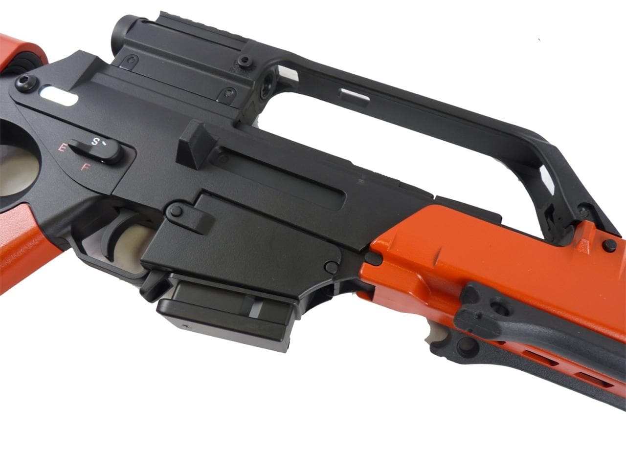 Tone JG G39 SL8 Airsoft Rifle With Scope/Carry Handle – Red — image 3