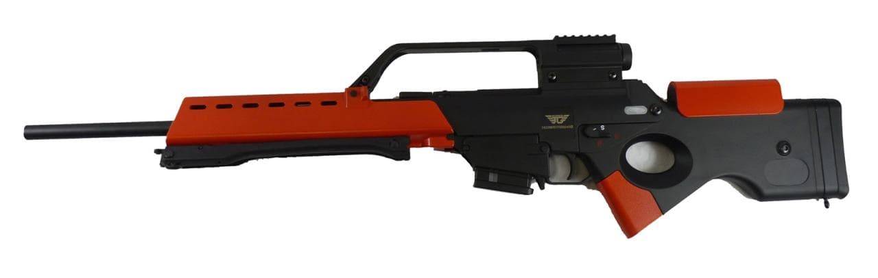 Tone JG G39 SL8 Airsoft Rifle With Scope/Carry Handle – Red