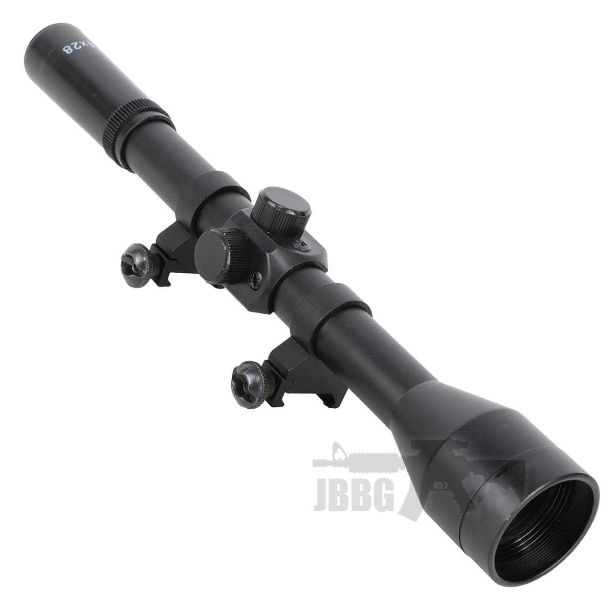 Fixed Power Air Rifle Scope 4×28 Compact Includes Picatinny Mounts — image 3