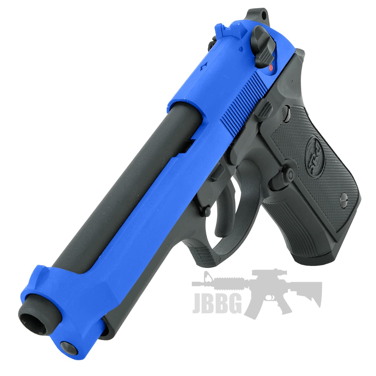 SR-92 M9 Co2 Blowback Full Metal Airsoft Pistol Blue — image 3