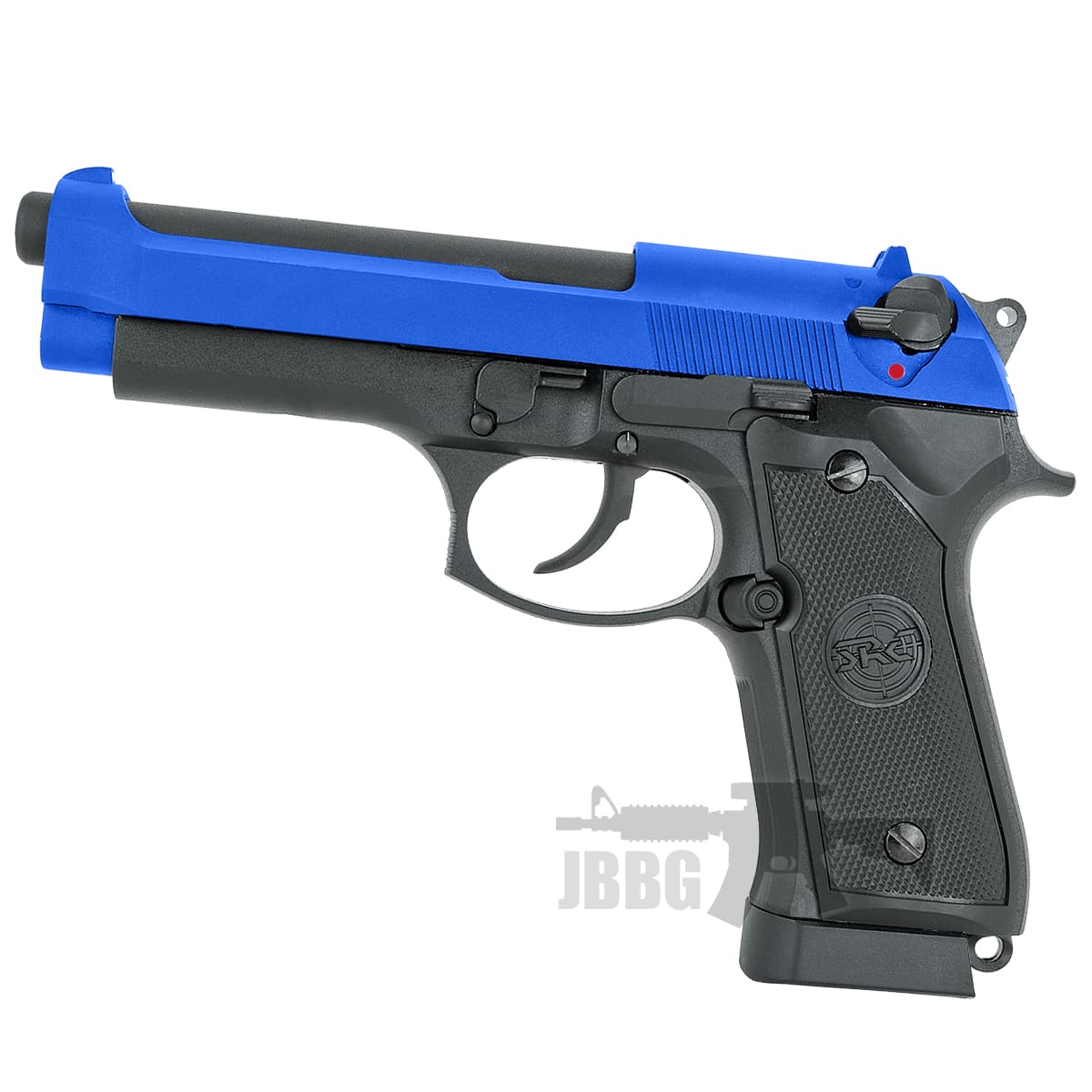 SR-92 M9 Co2 Blowback Full Metal Airsoft Pistol Blue