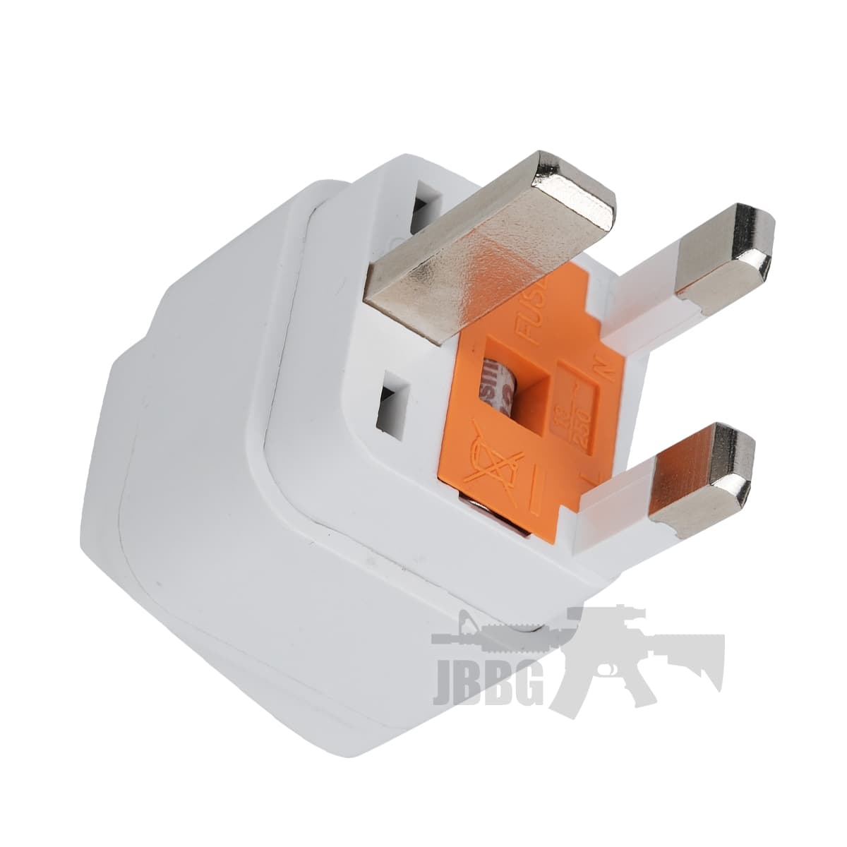 3 Pin Plug with Fuse, Grounded Universal Plug Adapter — image 2