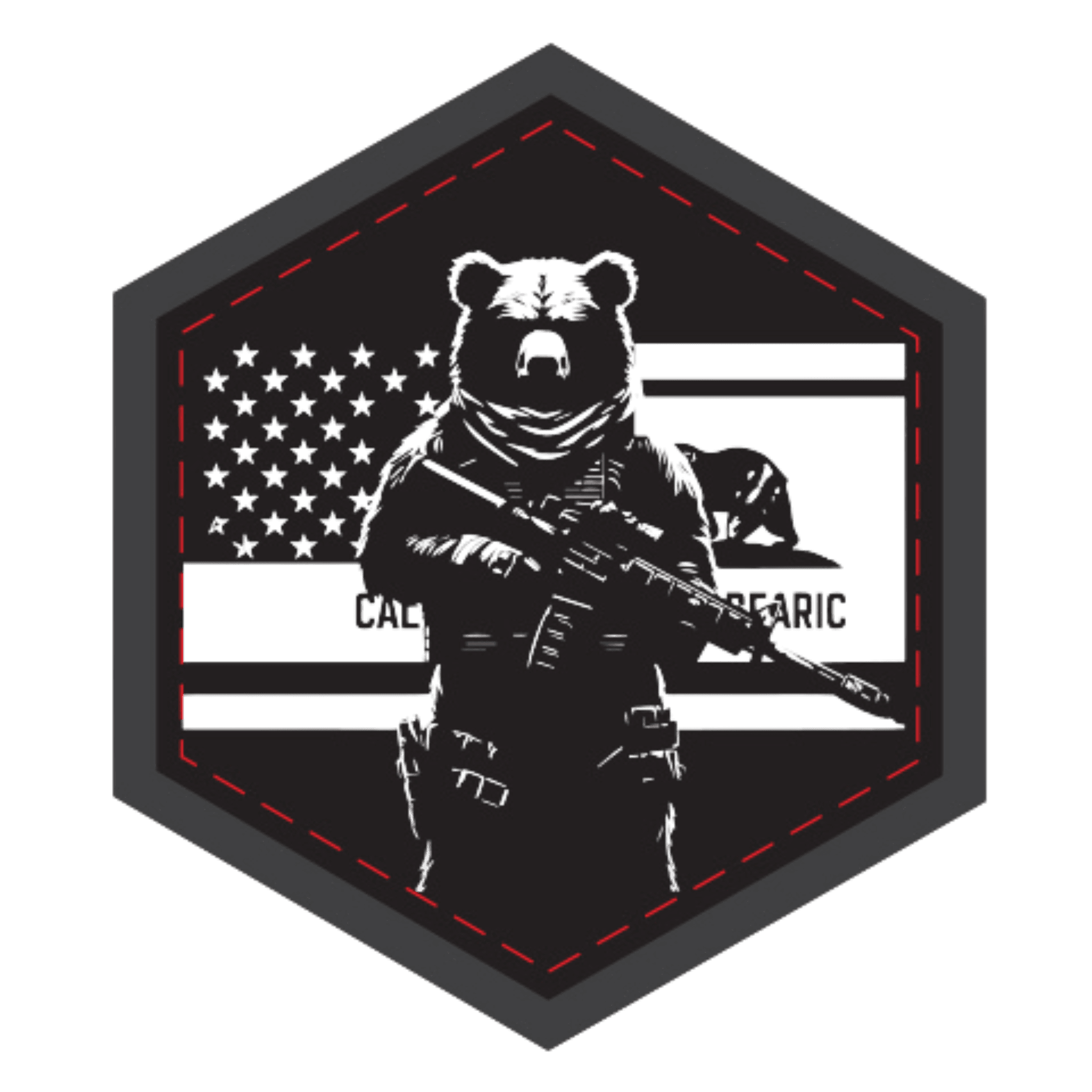 Bear Arms PVC Patch